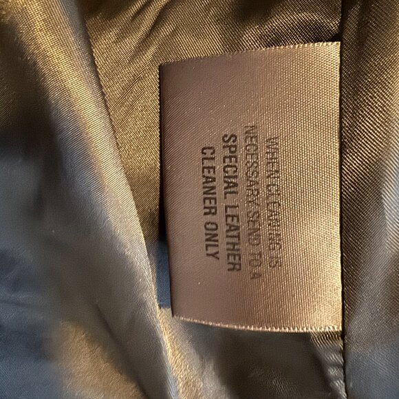 Vintage Pelle Chocolate Brown Leather Jacket – 90s Minimalist / Quiet Luxury - Picture 4 of 6